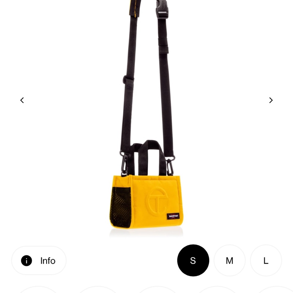 Telfar x Eastpak Bright Yellow Crossbody Bag